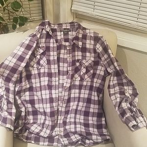Eddie Bauer women's flannel shirt